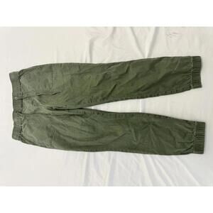 Rewash Women's Olive Green Casual Pants, Size S